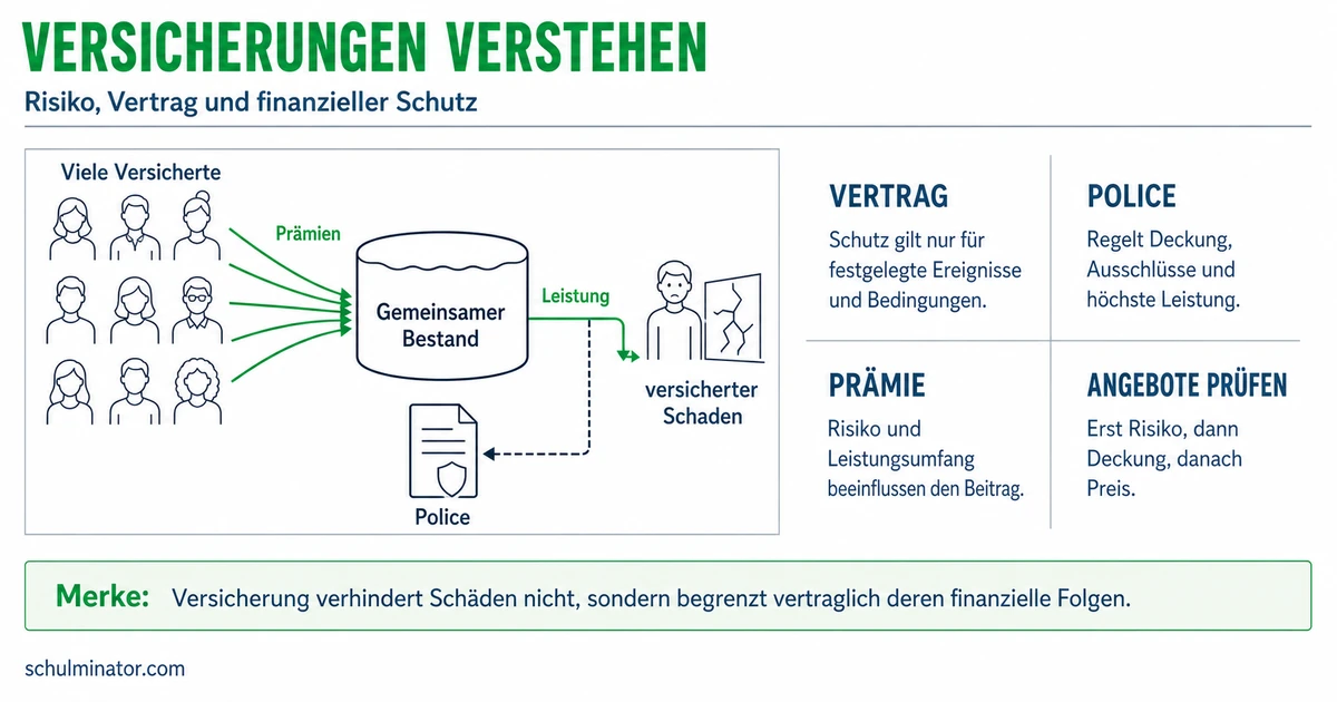 Versicherung einfach erklärt: Risiken richtig absichern